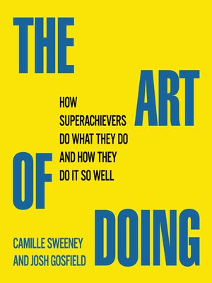 cover image of The Art of Doing